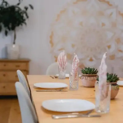Ferienwohnung Jelen - Kaffee - Tee - Lichthof - 135 qm