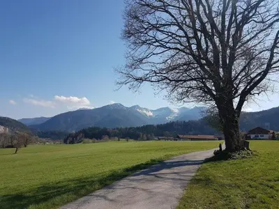 Naturlandschaft in der Nähe des Ferienhauses