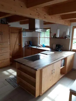 Küche/Küchenzeile in der Unterkunft Ferienhaus Faistenau