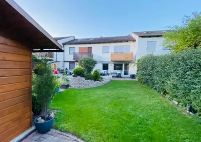Ein Garten an der Unterkunft House with Garden 91sqm Munich-Airport-Freising