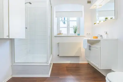Ein Badezimmer in der Unterkunft SMS-Homes I Auszeit in der Altstadt