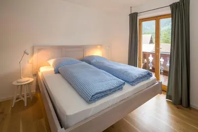 Ein Bett oder Betten in einem Zimmer der Unterkunft Berggeist