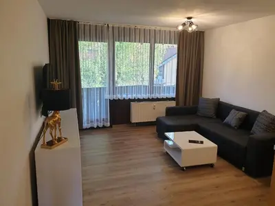 Grundriss der Unterkunft Voll möbilierte Fehrienwohnung neben schönklinik in Bad aibling