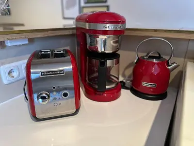 Kaffee-/Teezubehör in der Unterkunft Ferienwohnung Stella