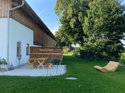 Ein Garten an der Unterkunft Eberlhof