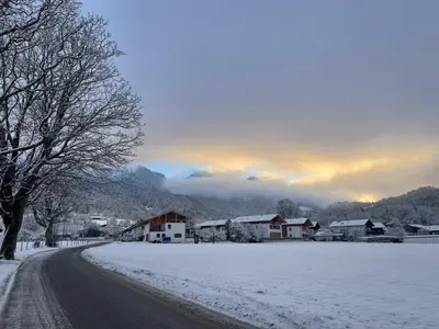 Naturlandschaft in der Nähe des Privatzimmers