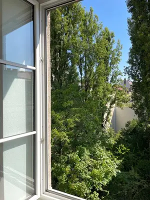 Ein Garten an der Unterkunft New furnished, exclusive large flat in City Center, 30min to Airport