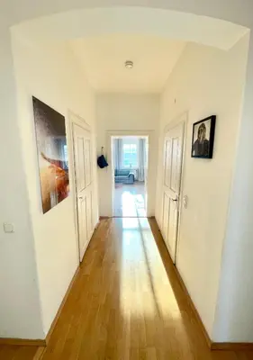 TV/Unterhaltungsangebot in der Unterkunft New furnished, exclusive large flat in City Center, 30min to Airport