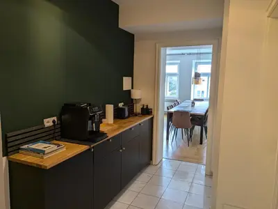 Küche/Küchenzeile in der Unterkunft Munich Large Apartment 110 qm, 3 Bedrooms and very Central 1-12 Guests