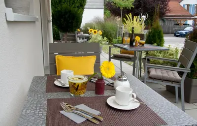 Kaffee-/Teezubehör in der Unterkunft Pension Sperlhof