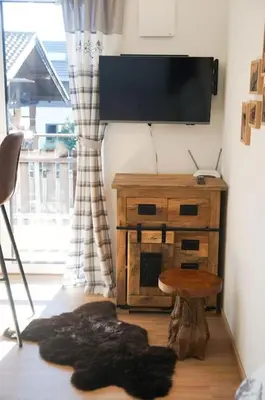 TV/Unterhaltungsangebot in der Unterkunft Wohnung Heuberg im Inntal mit Hot Tube - zentral & ruhig