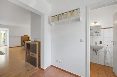 Ein Badezimmer in der Unterkunft 3 Zimmer EG Wohnung in Stephanskirchen