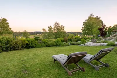 Naturlandschaft in der Nähe der Ferienwohnung