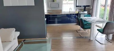 Küche/Küchenzeile in der Unterkunft Elaine