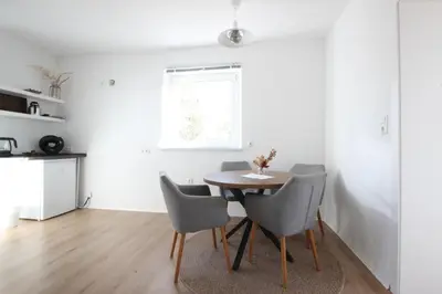 Küche/Küchenzeile in der Unterkunft Ferienwohnung mit 3 Schlafzimmern im 1 Stock