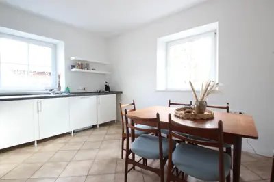 Küche/Küchenzeile in der Unterkunft Ferienwohnung mit 3 Schlafzimmern im 1 Stock