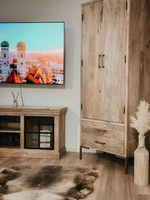 TV/Unterhaltungsangebot in der Unterkunft Idyllisches Apartment mit exklusivem Whirlpool