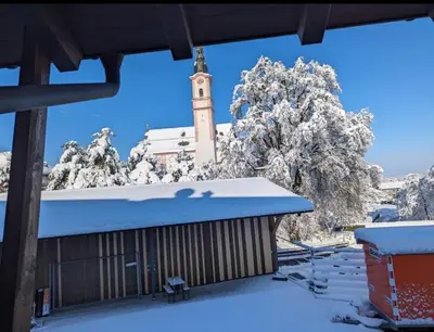 Wohnung Wendelstein mit Bergblick im Inntal - zentral & ruhig im Winter