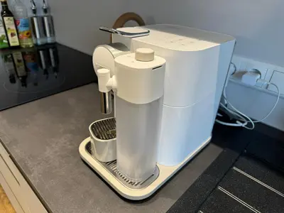 Kaffee-/Teezubehör in der Unterkunft Liboria I Stylische Maisonette Wohnung Alpenblick I 4min zum See