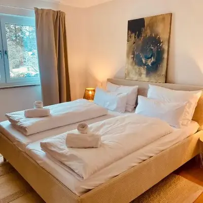 Liboria I Stylische Maisonette Wohnung Alpenblick I 4min zum See
