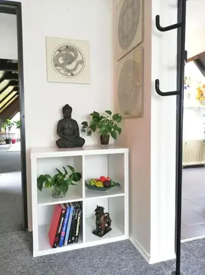 Die Bibliothek in der Ferienwohnung