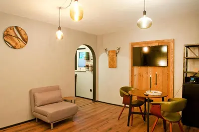TV/Unterhaltungsangebot in der Unterkunft Ferienwohnung Waldgeflüster