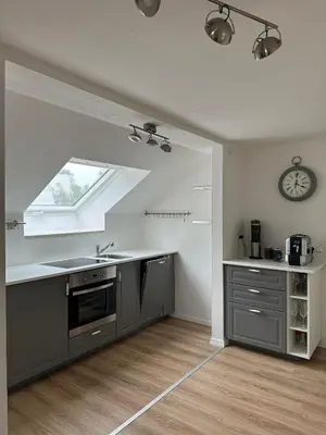 Küche/Küchenzeile in der Unterkunft Ferienwohnung Martin 2 Schlafzimmer