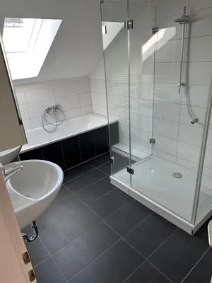 Ein Badezimmer in der Unterkunft Ferienwohnung Martin 2 Schlafzimmer
