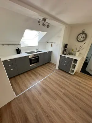 Küche/Küchenzeile in der Unterkunft Ferienwohnung Martin 2 Schlafzimmer