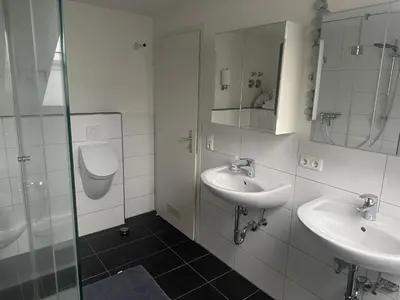 Ein Badezimmer in der Unterkunft Ferienwohnung Martin 2 Schlafzimmer
