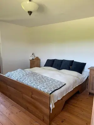Ein Bett oder Betten in einem Zimmer der Unterkunft Landhof Rupertsdorf