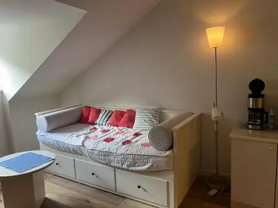 Ein Bett oder Betten in einem Zimmer der Unterkunft ciao-aschau Haus zur Burg Apartment 305 Geres