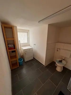 Ein Badezimmer in der Unterkunft Gemütliche Auszeit in Rennertshofen