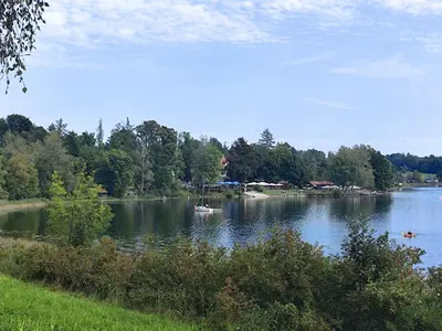 Naturlandschaft in der Nähe der Ferienwohnung