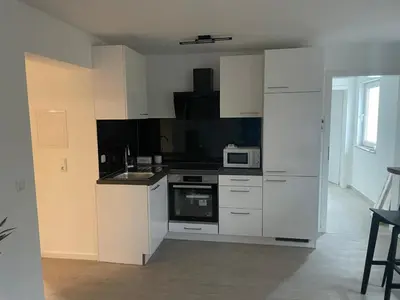Küche/Küchenzeile in der Unterkunft MaiLiving