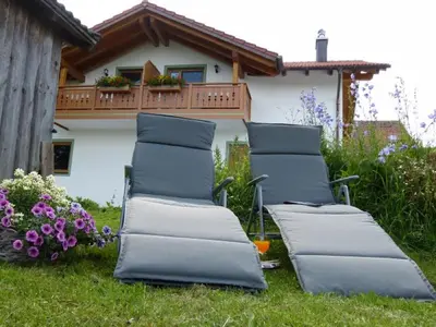 Ein Garten an der Unterkunft Druckerhof