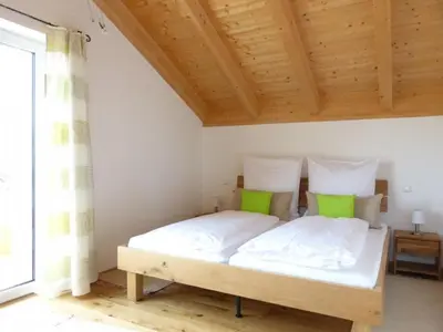 Ein Bett oder Betten in einem Zimmer der Unterkunft Druckerhof