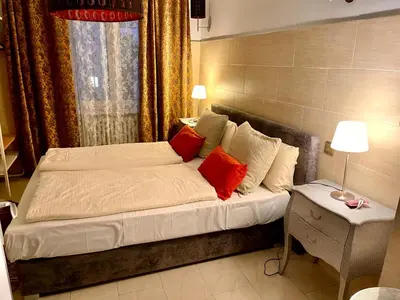 Ein Bett oder Betten in einem Zimmer der Unterkunft Schiller-14