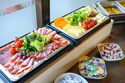 Essen im Hotel oder in der Nähe