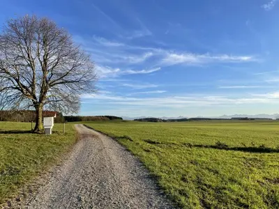 Naturlandschaft in der Nähe des Ferienhauses