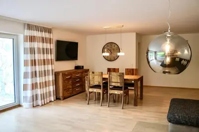 TV/Unterhaltungsangebot in der Unterkunft Murnau am Staffelsee Keni, dieTop-Ferienwohnung