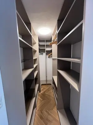 Ein Etagenbett oder Etagenbetten in einem Zimmer der Unterkunft Lifestyle Wohnung mit Terrasse und Garten