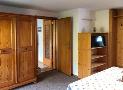 Ein Bett oder Betten in einem Zimmer der Unterkunft Ferienwohnungen 