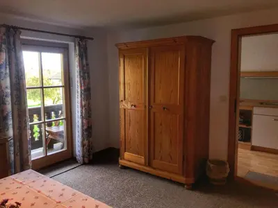 Ein Bett oder Betten in einem Zimmer der Unterkunft Ferienwohnungen 
