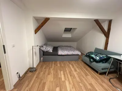 Ein Sitzbereich in der Unterkunft Natur pur Maximilian