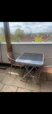 Ein Balkon oder eine Terrasse in der Unterkunft Wunder schön Appartement