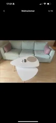 Ein Sitzbereich in der Unterkunft Wunder schön Appartement