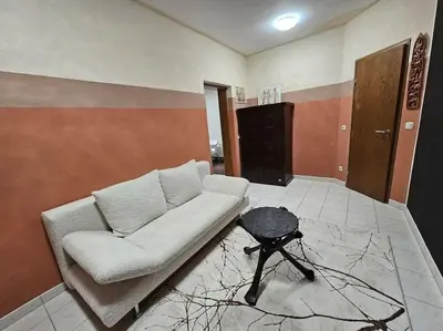 Ein Sitzbereich in der Unterkunft Sutra Home - Ottobrunn, Munich