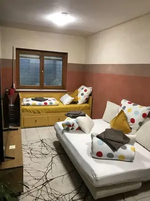 Ein Bett oder Betten in einem Zimmer der Unterkunft Sutra Home - Ottobrunn, Munich