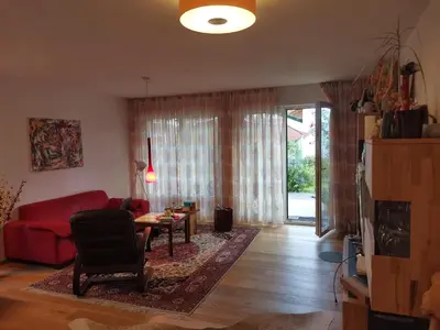 Ein Sitzbereich in der Unterkunft Dreamhouse